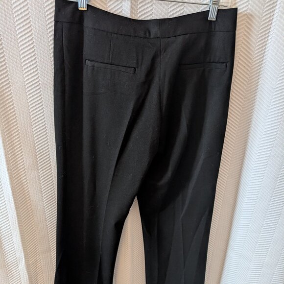 Express The Editor Pants Black Low Rise Y2K Career Trousers Size 8 - Picture 5 of 7